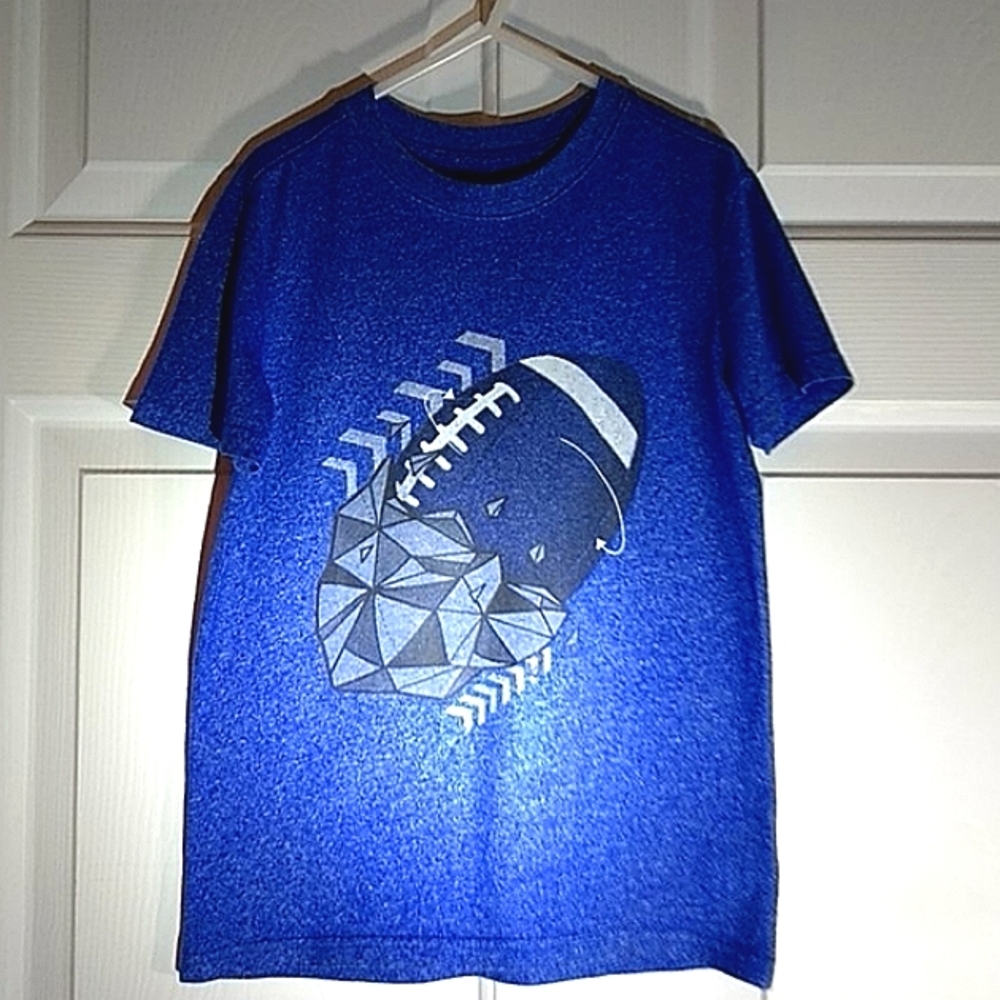 💙 Cat & Jack blue football t-shirt